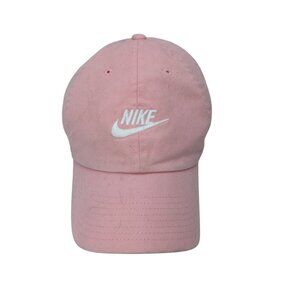 Nike Womens Pink Adjustable Baseball Cap Cotton
